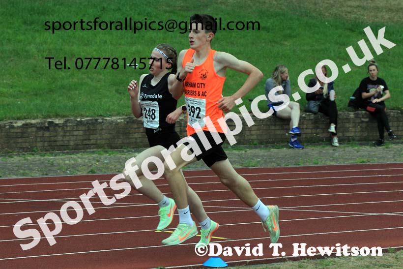 1500 metres, 2022 NEGP Monkton 5, Wednesday, July 20th. Photo: David T. Hewitson/Sports for All Pics